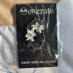 owlcrate september pin